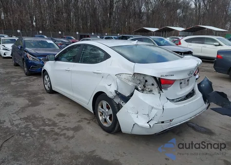 2015 Hyundai Elantra Se z USA, uszkodzony, nr VIN 5NPDH4AE0FH650275